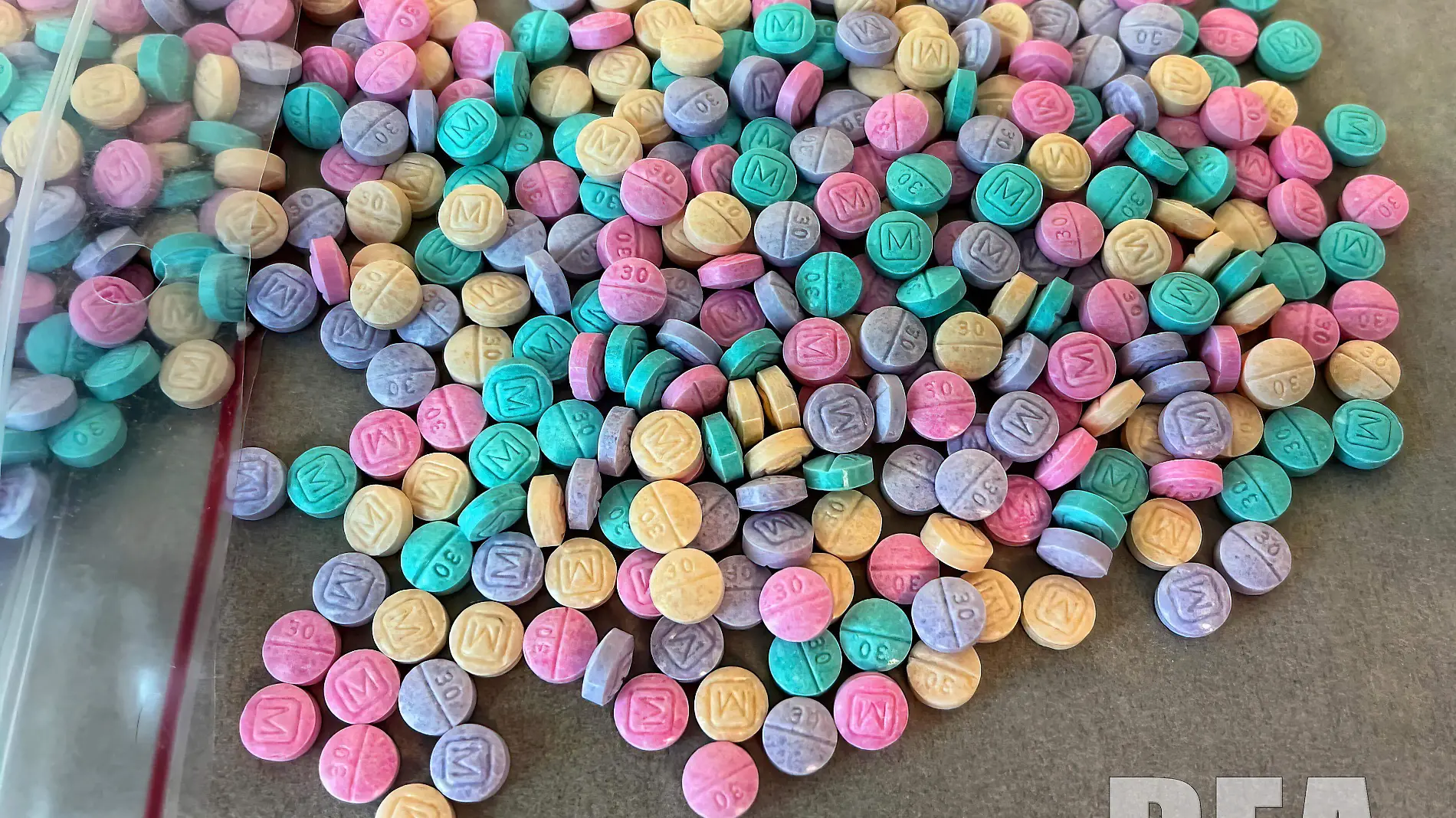 Rainbow fentanyl m30